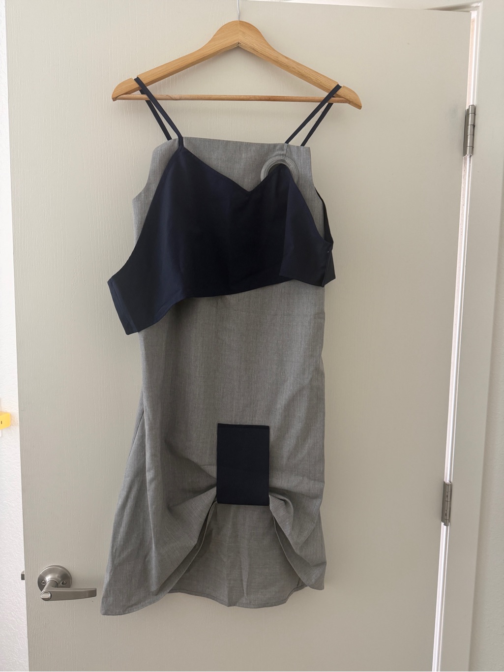 Jacquemus Colorblock Slip Dress